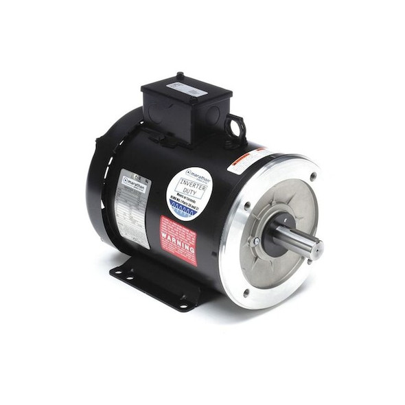 Marathon Vector Motor,5 HP,15 ft.-lb.,230/460V 184THFW7726