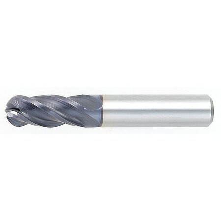 Osg Carbide End Mill,HP441BN,3/8 D,1 Cut L HP441-3750-BN