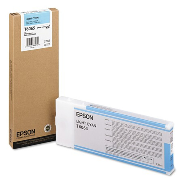Epson T606500 (60) Ink,Light Cyan T606500