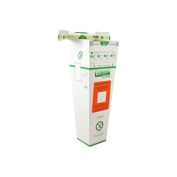 Dynalon Bio-bin Waste Container,6L,PK40 797303-0006