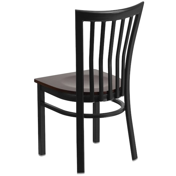 Flash Furniture Hercules Restaurant Chair, 17-1/4 in W 18-3/4" L 34-3/4" H XU-DG6Q4BSCH-WALW-GG