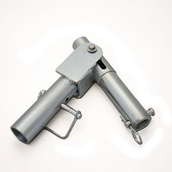 Garlock Safety Systems Guardrail Adapter,Yellow 407490