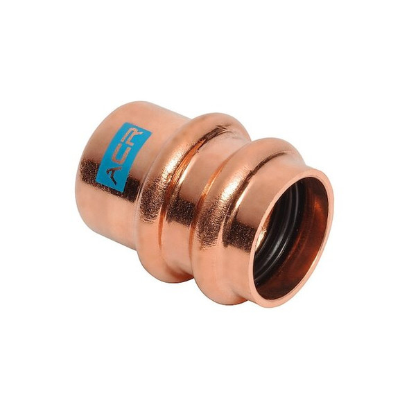 Streamline Cap, Copper, Press-fit 1 3/8", 1 3/8" RP07012