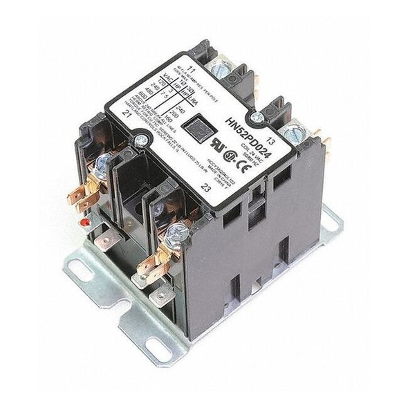 Carrier Contactor, 2 Pole, 24V, 40A HN52PD024