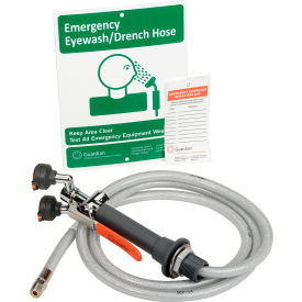 Guardian Equipment Eye Wash/Drench Hose Unit Deck Mounted G5022