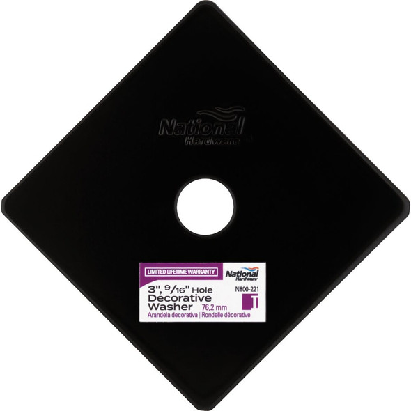 National Hardware Indio Collection 3 In. Storm Shine Decorative Washer N800-221 202544