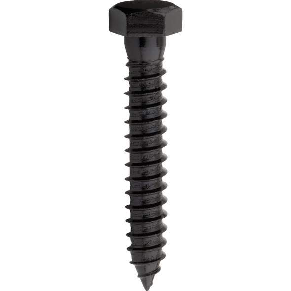 National Hardware 1/2 In. x 3 In. Black Lag Screw (8-Count) N800-022