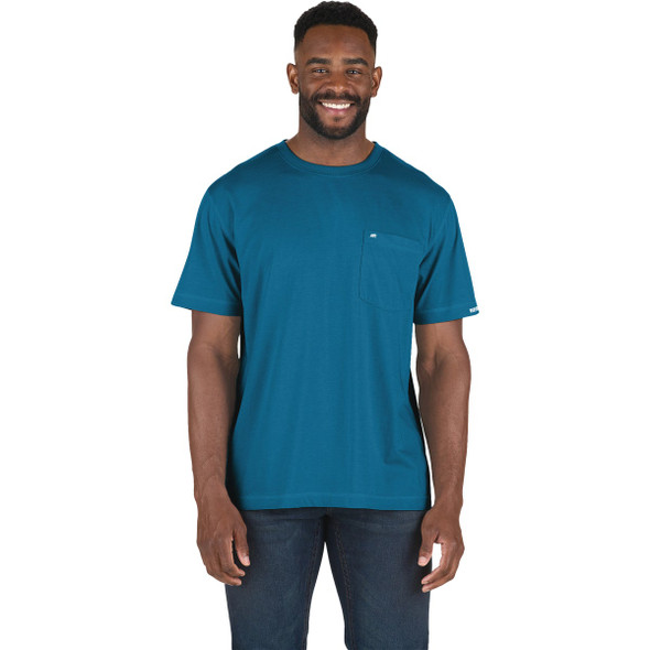 Berne Performance Men's Regular 2XL Riptide Short Sleeve Pocket T-Shirt