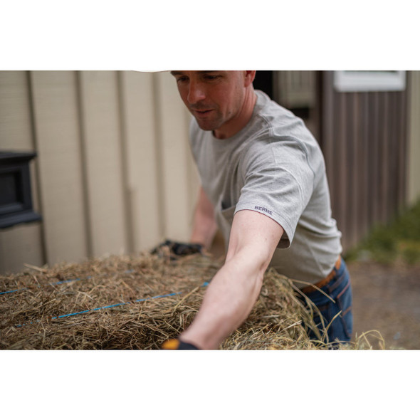 Berne Performance Men's Tall Large Heather Gray Short Sleeve Pocket T-Shirt Berne Performance Men's Tall Large Heather Gray Short Sleeve Pocket T-Shirt