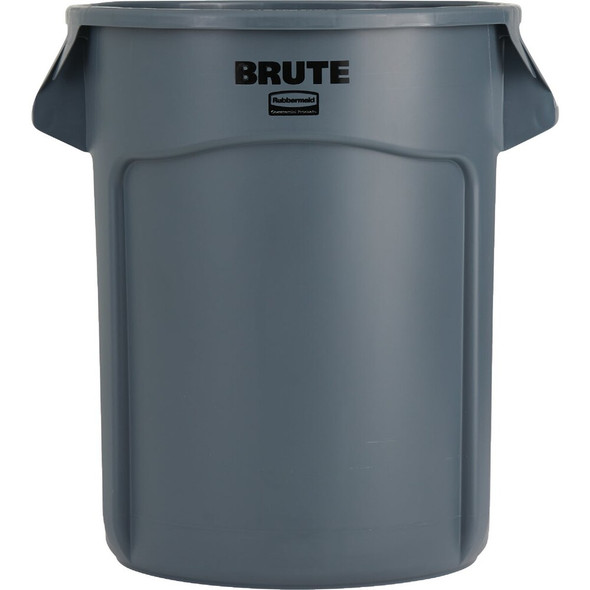 Rubbermaid Commercial Brute 20 Gal. Gray Vented Trash Can FG262000GRAY 642201
