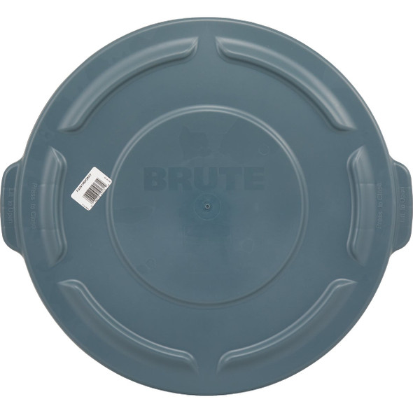 Rubbermaid Commercial Brute Gray Trash Can Lid for 20 Gal. Trash Can