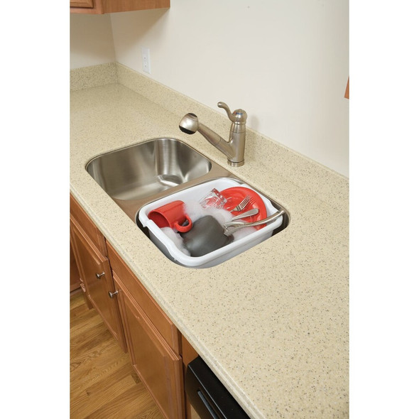 Rubbermaid Roughneck 15-1-2 Qt. Dishpan FG2970ARWHT 632408