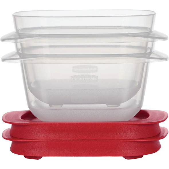 Easy Find Lids 1.83 Cup Square 2pk 2210121 605743