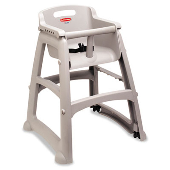 Rubbermaid® Commercial CHAIR,HIGH,CHILD,PLS,WHLS FG780508PLAT