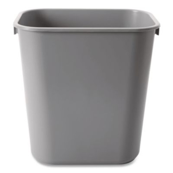 Rubbermaid® Commercial WASTEBASKET,RECTNG SM GY FG295500GRAY