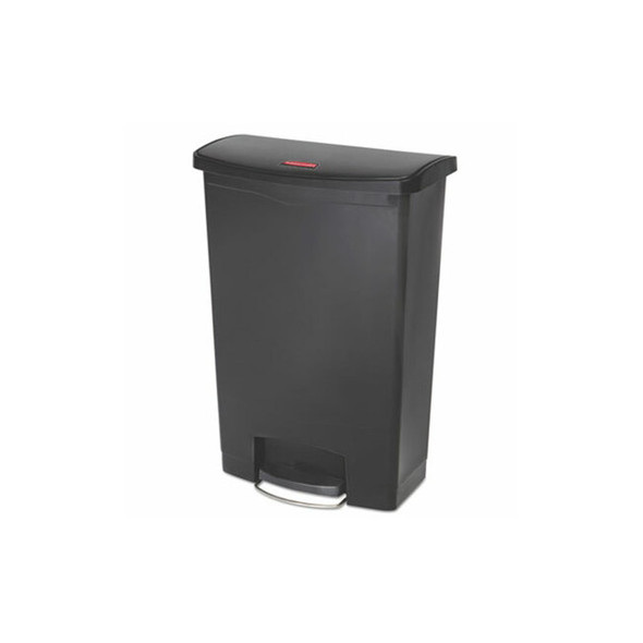 Rubbermaid® Commercial WASTEBASKET,S/J,90L,FS,BK 1883615