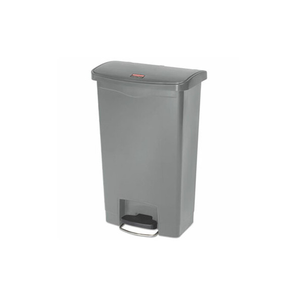 Rubbermaid® Commercial WASTEBASKET,S.J,50L,FS,GY 1883602