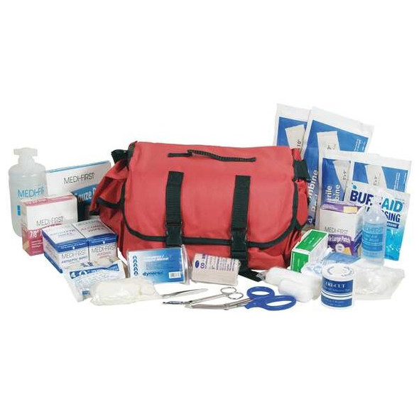 Medi-First Standard Trauma Kit, Cordura(R) 42 Components, 75 People Served 73901