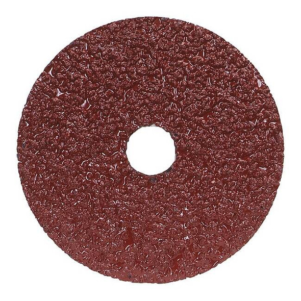 Norton Abrasives Fiber Disc, 7 in Dia, 7/8 in Arbor,PK25 66623357287