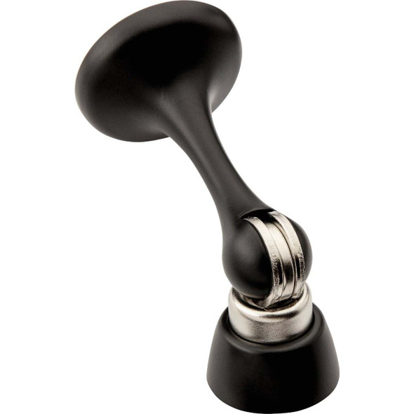 National Hardware Matte Black Magnetic Door Stop N830-573