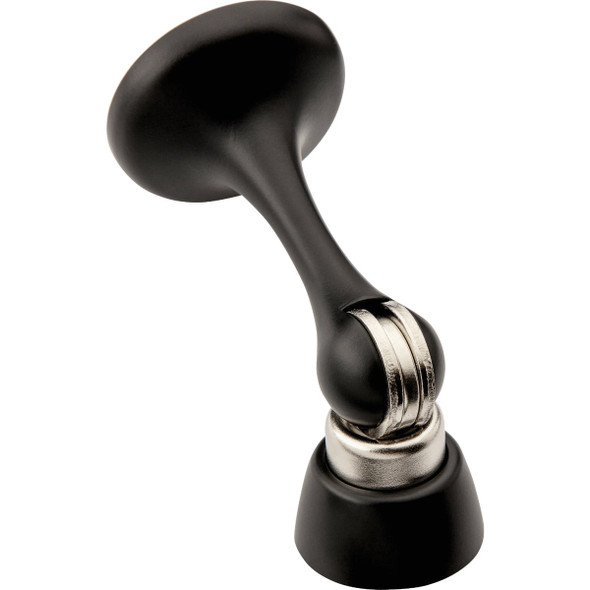 National Hardware Matte Black Magnetic Door Stop N830-573