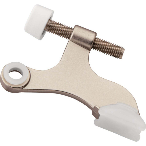 National Hardware Satin Nickel Hinge Pin Door Stop (5-Pack) N830-564
