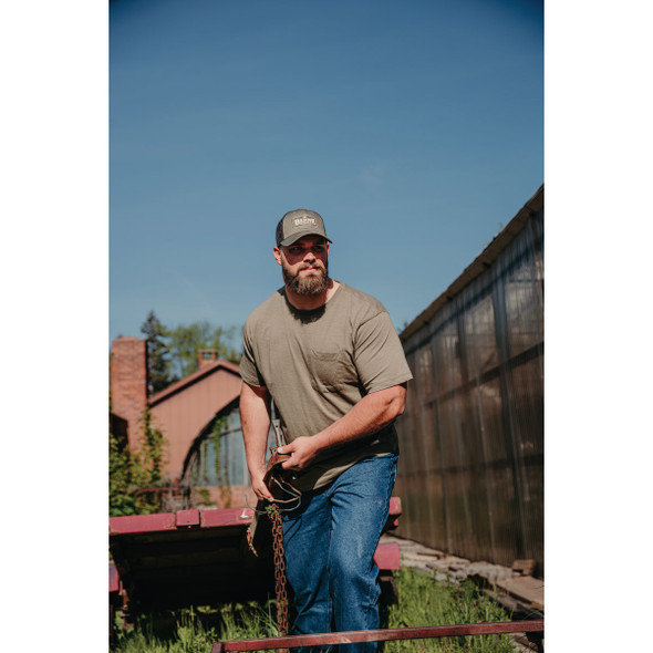 Berne Performance Men's XL Tall Lichen Short Sleeve Pocket T-Shirt BSM38LCNT480 768659
