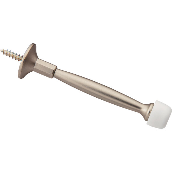 National Hardware 4 In. Satin Nickel Rigid Door Stop N830-550