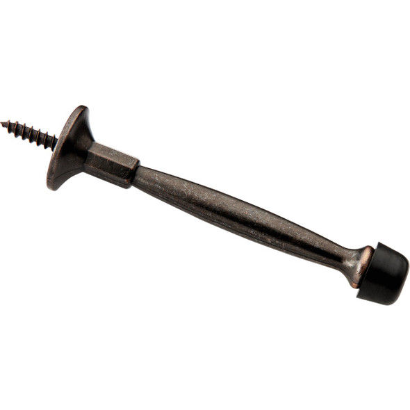 National Hardware 4 In. Oil Rubbed Bronze Rigid Door Stop N830-553