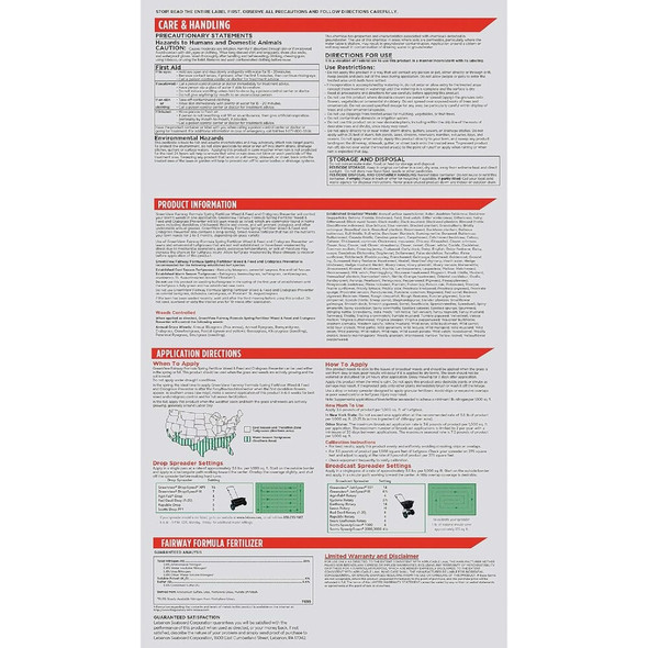 GreenView 18# 24-0-6spg Fertilizer 2129172 713616
