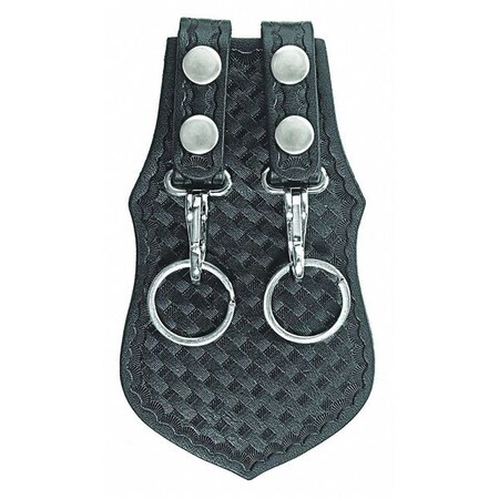 Air-Tek Duty Belt Accessory,Black,Holds Keys 1489WN