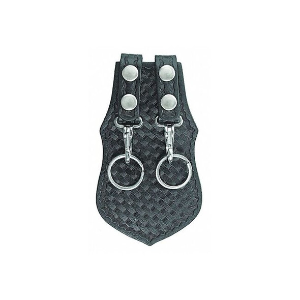 Air-Tek Duty Belt Accessory,Black,Holds Keys 1489WN