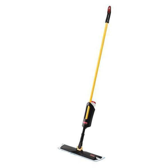 Rubbermaid Commercial Spray Mop, Hook-and-Loop Connection, Yellow 3486108