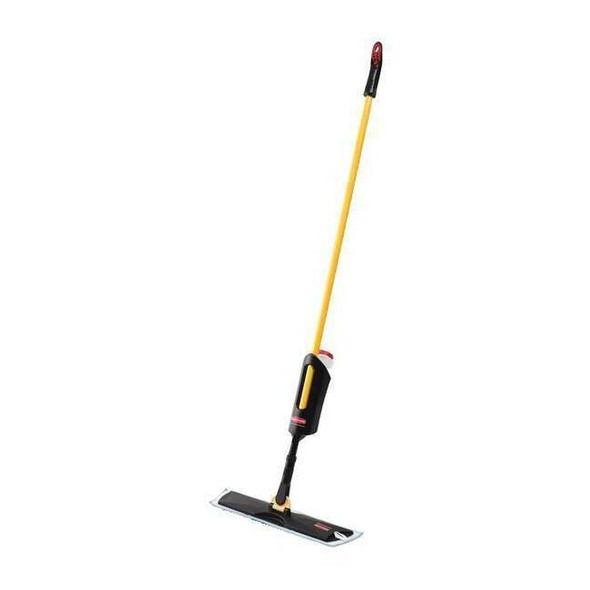 Rubbermaid Commercial Spray Mop, Hook-and-Loop Connection, Yellow 3486108