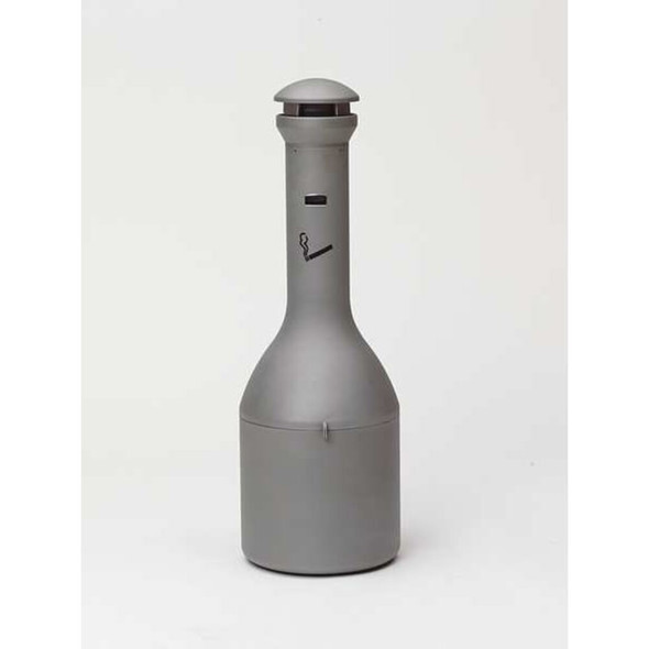 Infinity Cigarette Receptacle, 6-11-16 gal., Black  FG9W3400BLA