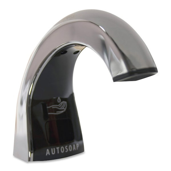 One Shot Soap Dispenser, Counter, Automatic, 800 mL, 1,600 mL, Black, Liquid