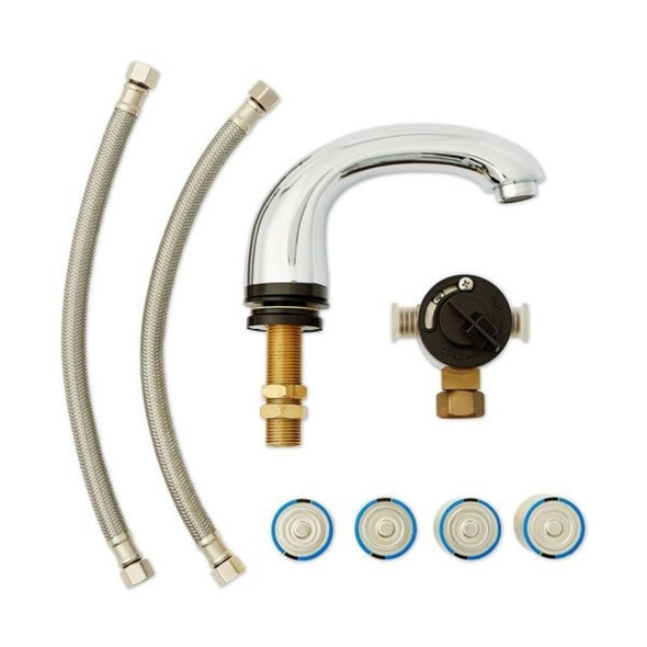 Sensor Bathroom Sensor Faucet, Single Hole Mount, Chrome 1 Hole  1782742