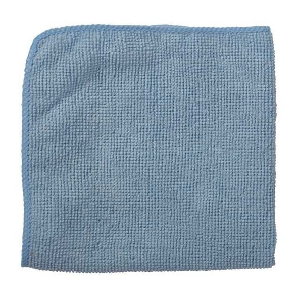 Rubbermaid Commercial Microfiber Cloth Wipe 12" x 12", Blue, 24PK 1820579