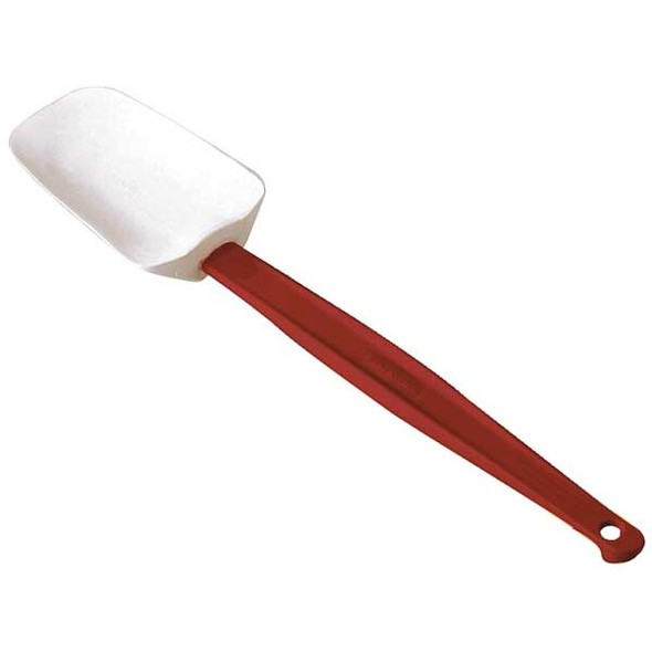Rubbermaid Commercial High-Heat Spoonula,13 1/2 in L,Silicone FG196700RED Rubbermaid Commercial High-Heat Spoonula,13 1/2 in L,Silicone FG196700RED