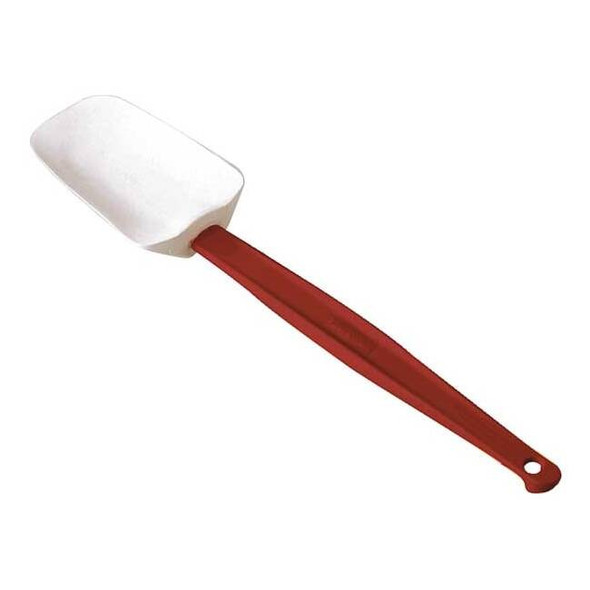 Rubbermaid Commercial Spoon Spatula,Hot,13 1/2 In FG196700RED