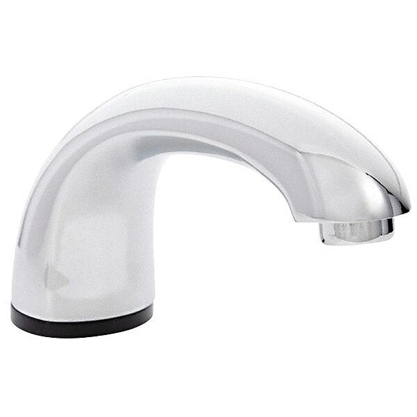 Sensor 8" Mount, 1 Hole Low Arc Bathroom Faucet, Polished chrome