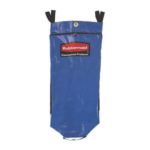 Rubbermaid Commercial Vinyl Recycling Cart Bag Blue 1966883