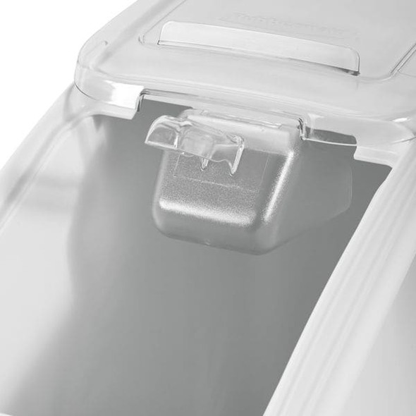 Rubbermaid Commercial Ingredient Bin Ingredient Bin, White, polypropylene FG360088WHT