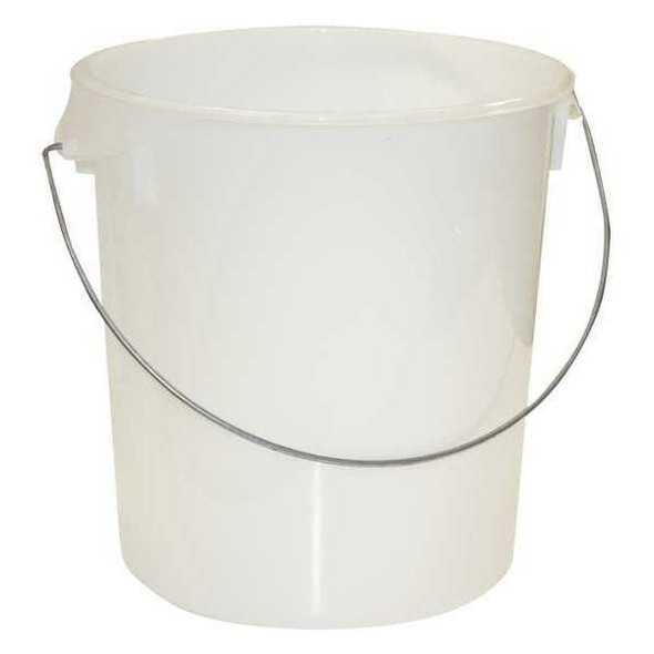 Rubbermaid Commercial Food Storage Container,5.51 in L,White FG572900WHT