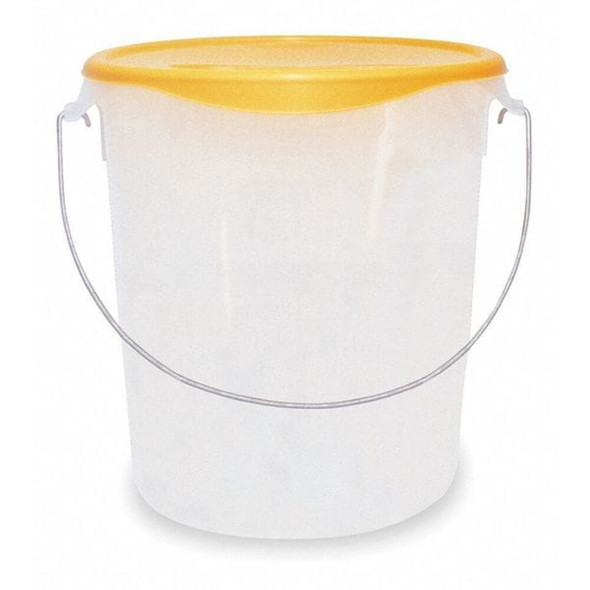 Rubbermaid Commercial Round Storage Container, 22 qt, Lid 1GAF3 FG572800WHT
