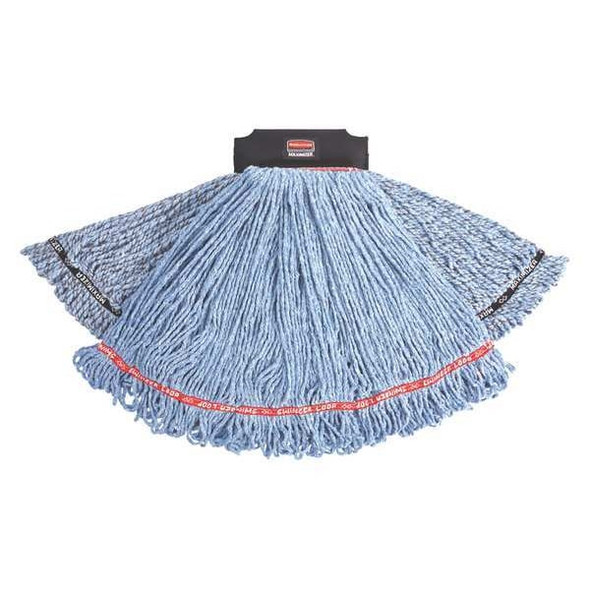 Rubbermaid Commercial Wet Mop,Green,Microfiber 1924815