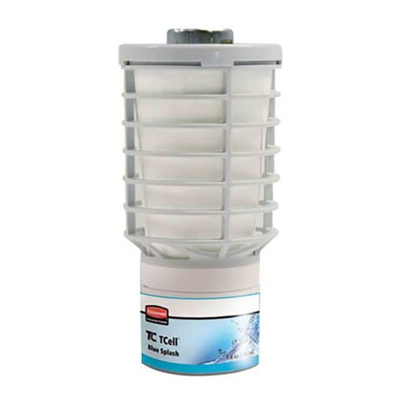 Rubbermaid Commercial Oil Air Freshener Refill,Blue Splash,PK6 FG402112