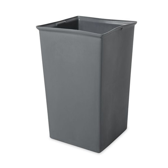 Rubbermaid Commercial 35-1/2 gal Rigid Liners, 18 1/4 in x 29 in, Gray FG356700GRAY