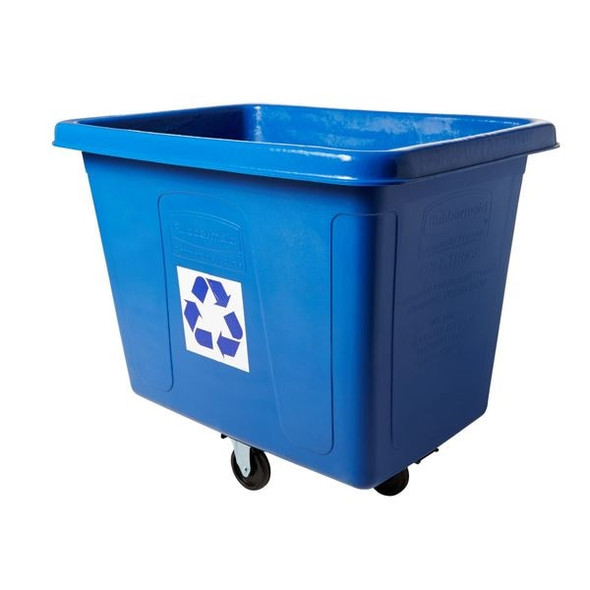 Rubbermaid Commercial Truck,Recycling FG461673BLUE