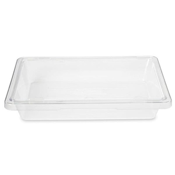 Rubbermaid Commercial Food Box, 8 qt., Clear FG330700CLR